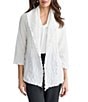 Kasper Shawl Collar Open Front Jacket - Image 3