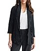 Kasper Shawl Collar Open Front Jacket - Image 1