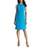 Kasper Sleeveless Crepe Sheath Knee Length Dress - Image 1