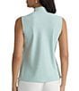 Kasper Sleeveless Tie Neck Blouse - Image 2