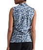Kasper Sleeveless Tie Neck Blouse - Image 2