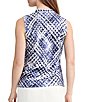 Kasper Sleeveless Tie Neck Blouse - Image 2