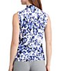 Kasper Sleeveless Tie Neck Fluid Drape Blouse - Image 2