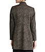 Kasper Stand Collar Long Sleeve Open Front Jacket - Image 2
