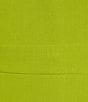 Color:Kiwi - Image 3 - Stretch Crepe Crew Neckline Cap Sleeve Sheath Dress