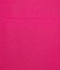Color:Pink Perfection - Image 4 - Stretch Crepe Side Pocket Slim Leg Pants