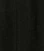 Color:Black - Image 3 - Textured Crepe Notch Lapel Patch Pocket Button Front Jacket Skirt Set