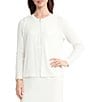 Kasper Textured Open Front Cardigan - Image 3