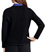 Kasper Textured Open Front Cardigan - Image 2