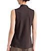 Kasper Tie Front Satin Blouse - Image 4