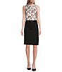 Color:Vanilla Ice Multi - Image 3 - Vanilla Ice Print Sleeveless Tie Front Tank Top