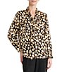 Kasper Tie Neck Satin Blouse - Image 1