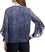 Kasper Tiered Ruffle Sleeve Pullover Blouse - Image 2