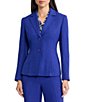 Kasper Two Button Crepe Blazer - Image 1