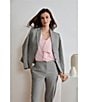 Kasper Two Button Notch Collar Coordinating Blazer - Image 3