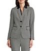 Kasper Two Button Notch Collar Coordinating Blazer - Image 1