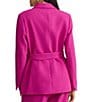 Kasper Two Button Notch Collar Jacket With Belt - Image 2