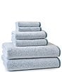 Color:Aqua - Image 1 - Assisi Long Staple Cotton Bath Towels