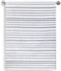 Color:Grey/White - Image 2 - Hudson Striped Bath Towel