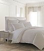 Color:Oatmeal - Image 1 - Lorimer Washed Percale Duvet Cover