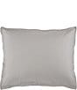 Color:Dolphin Grey - Image 1 - Lorimer Washed Percale Sham Pair