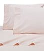 Color:Dusty Rose - Image 2 - Lorimer Washed Percale Sheets