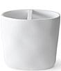 Color:White - Image 1 - Montecito Collection Resin Toothbrush Holder
