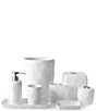 Kassatex Montecito Collection Resin Tumbler, Color:White - Image 2