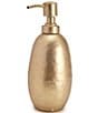 Color:Gold - Image 1 - Nile Hammered Brass Soap/Lotion Dispenser