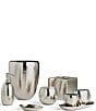Color:Silver - Image 2 - Nile Hammered Brass Soap/Lotion Dispenser