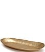 Color:Gold - Image 1 - Nile Hammered Brass Vanity Tray