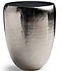 Color:Silver - Image 1 - Nile Hammered Brass Wastebasket