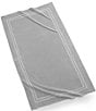 Color:Grey - Image 1 - Outdoor Collection Amalfi Embroidered Framed Turkish Cotton Beach Towel