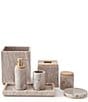Color:Brown - Image 4 - San Marino Marble & Mango Wood Lotion/Soap Dispenser