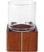 Color:Brownwood - Image 1 - Sutton Collection Tumbler Acacia Wood Holder