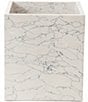 Color:White/Grey Blue Tint - Image 1 - Tramonti Collection Wastebasket