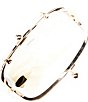 Color:Ivory - Image 3 - Kiss-Lock Pearl Frame Clutch