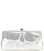 Landry Pleat Front Frame Metallic Clutch - Image 1