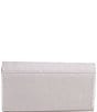 Landry Satin Bar Flap Clutch, Color:Silver - Image 2