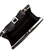 Color:Black - Image 3 - Satin Bow Topper Clutch Bag