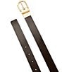 kate spade new york 0.98#double; Reversible Belt, Color:Hot Fudge - Image 3