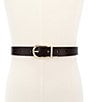 kate spade new york 0.98#double; Reversible Belt, Color:Hot Fudge - Image 4