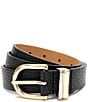 kate spade new york 1#double; Two-Tone Molten Loop Belt, Color:Black - Image 1