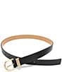 kate spade new york 1#double; Two-Tone Molten Loop Belt, Color:Black - Image 2