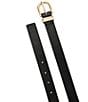 kate spade new york 1#double; Two-Tone Molten Loop Belt, Color:Black - Image 3