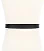 kate spade new york 1#double; Two-Tone Molten Loop Belt, Color:Black - Image 5