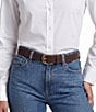 kate spade new york 1.18#double; Suede Molten Buckle Belt - Image 2