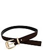 kate spade new york 1.18#double; Suede Molten Buckle Belt - Image 3