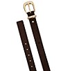 kate spade new york 1.18#double; Suede Molten Buckle Belt - Image 4