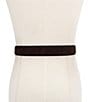 kate spade new york 1.18#double; Suede Molten Buckle Belt - Image 6